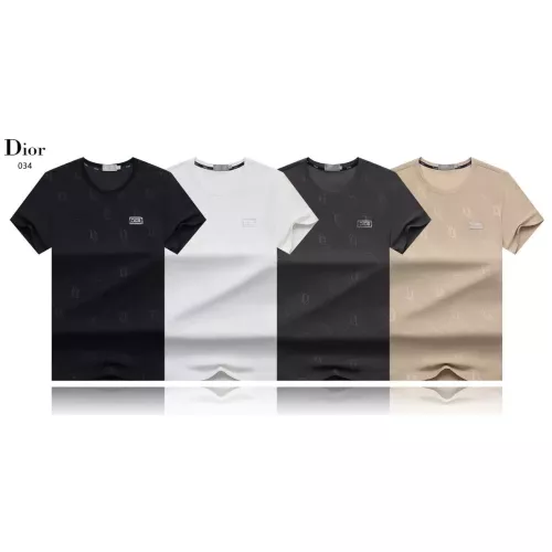 Replica Christian Dior T-Shirts Short Sleeved For Men #1321895 $29.00 USD for Wholesale