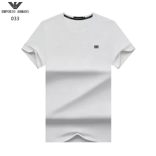 Armani T-Shirts Short Sleeved For Men #1321913 $29.00 USD, Wholesale Replica Armani T-Shirts