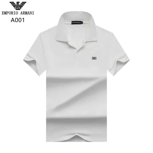 Armani T-Shirts Short Sleeved For Men #1321917 $32.00 USD, Wholesale Replica Armani T-Shirts