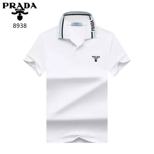 Prada T-Shirts Short Sleeved For Men #1321933 $32.00 USD, Wholesale Replica Prada T-Shirts