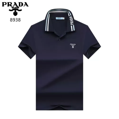 Prada T-Shirts Short Sleeved For Men #1321935 $32.00 USD, Wholesale Replica Prada T-Shirts