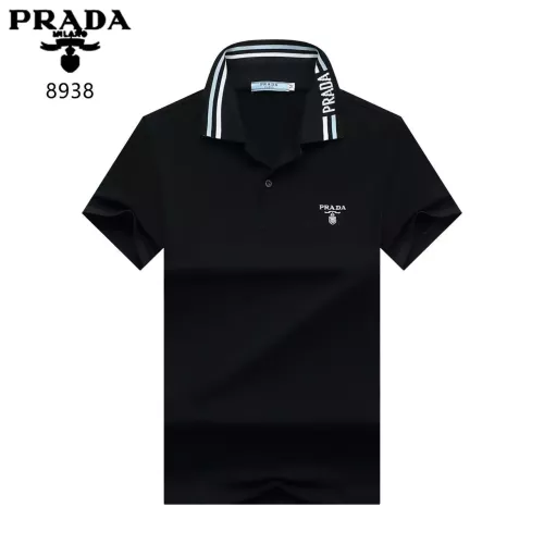 Prada T-Shirts Short Sleeved For Men #1321936 $32.00 USD, Wholesale Replica Prada T-Shirts