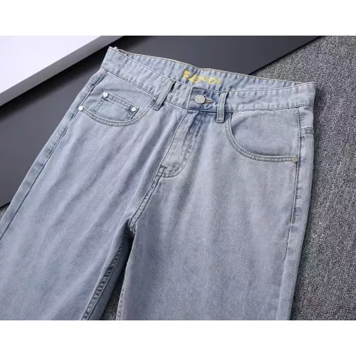Replica Fendi Jeans For Men #1321964 $39.00 USD for Wholesale