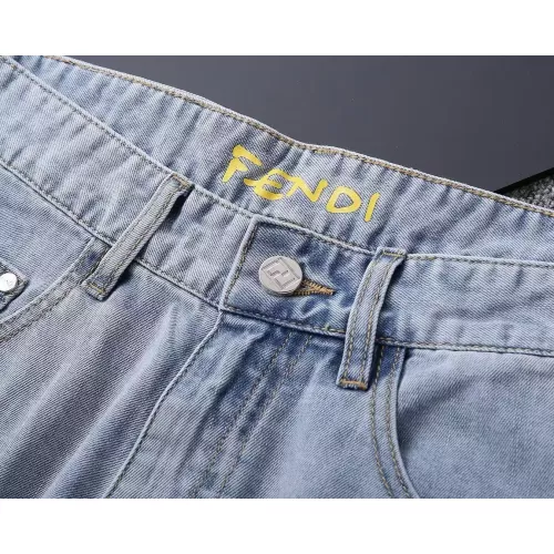 Replica Fendi Jeans For Men #1321964 $39.00 USD for Wholesale