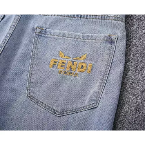 Replica Fendi Jeans For Men #1321964 $39.00 USD for Wholesale
