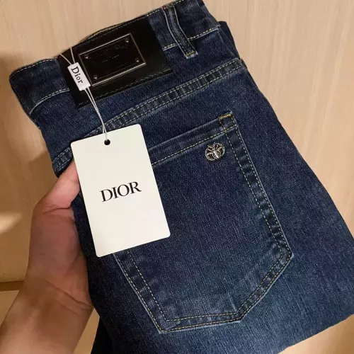 Replica Christian Dior Jeans For Men #1321985 $48.00 USD for Wholesale
