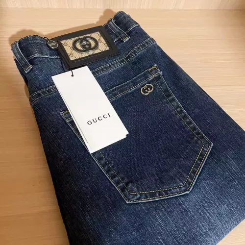 Replica Gucci Jeans For Men #1321986 $48.00 USD for Wholesale