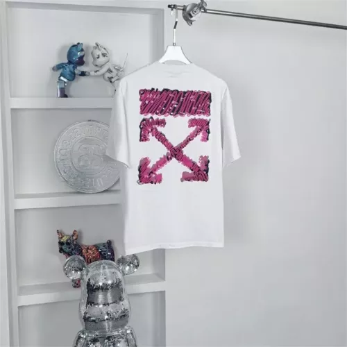 Off-White T-Shirts Short Sleeved For Unisex #1322051 $34.00 USD, Wholesale Replica Off-White T-Shirts