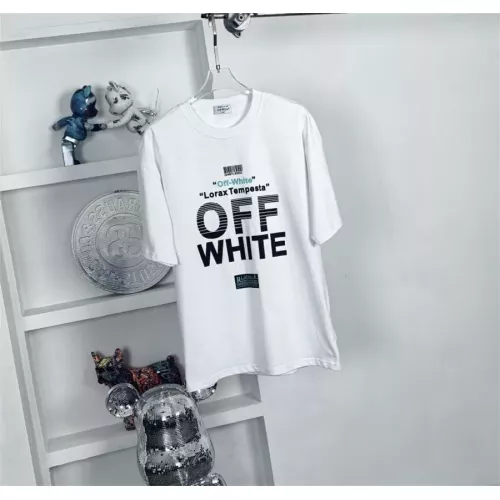 Off-White T-Shirts Short Sleeved For Unisex #1322075 $32.00 USD, Wholesale Replica Off-White T-Shirts