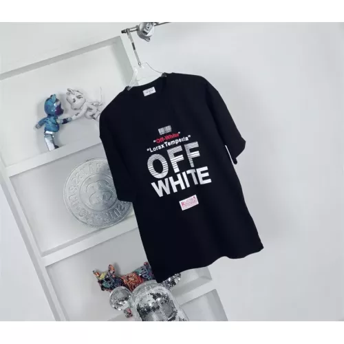 Off-White T-Shirts Short Sleeved For Unisex #1322078 $32.00 USD, Wholesale Replica Off-White T-Shirts