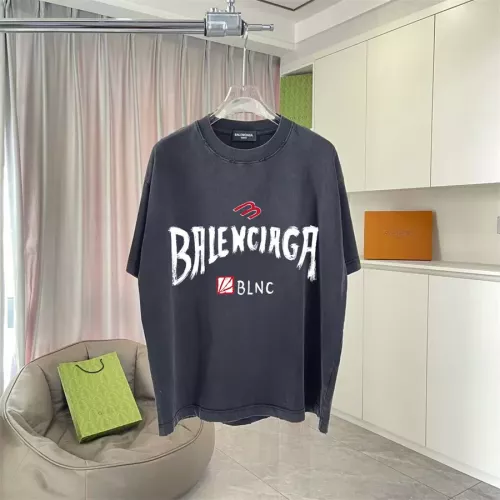 Balenciaga T-Shirts Short Sleeved For Unisex #1322107 $45.00 USD, Wholesale Replica Balenciaga T-Shirts