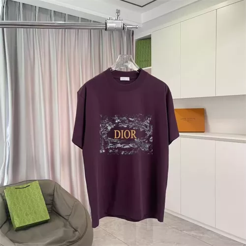Christian Dior T-Shirts Short Sleeved For Unisex #1322132 $42.00 USD, Wholesale Replica Christian Dior T-Shirts