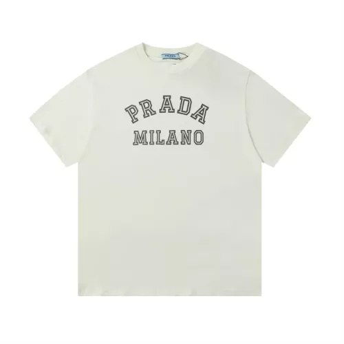 Prada T-Shirts Short Sleeved For Unisex #1322576 $32.00 USD, Wholesale Replica Prada T-Shirts