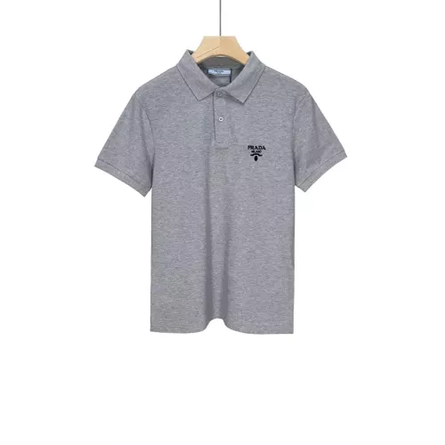 Prada T-Shirts Short Sleeved For Men #1322587 $38.00 USD, Wholesale Replica Prada T-Shirts