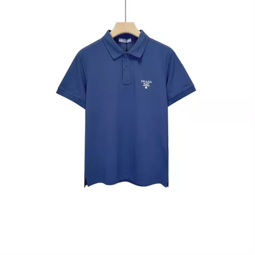 Prada T-Shirts Short Sleeved For Men #1322588 $38.00 USD, Wholesale Replica Prada T-Shirts