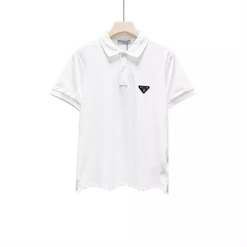 Prada T-Shirts Short Sleeved For Men #1322590 $38.00 USD, Wholesale Replica Prada T-Shirts