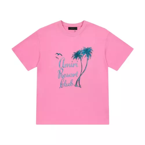 Amiri T-Shirts Short Sleeved For Unisex #1322723 $38.00 USD, Wholesale Replica Amiri T-Shirts