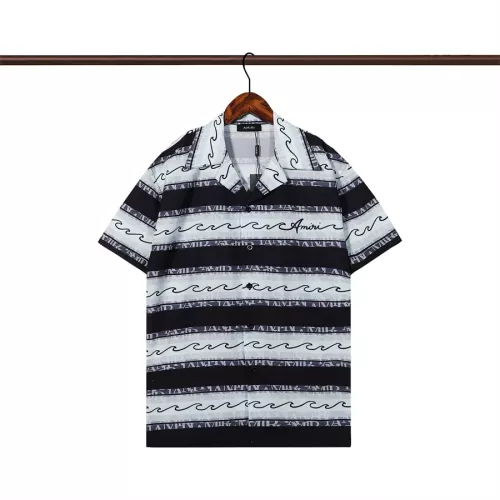 Amiri Shirts Short Sleeved For Men #1322742 $32.00 USD, Wholesale Replica Amiri Shirts