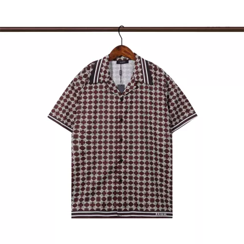 Amiri Shirts Short Sleeved For Men #1322744 $32.00 USD, Wholesale Replica Amiri Shirts