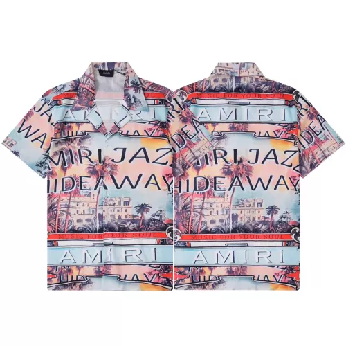 Amiri Shirts Short Sleeved For Men #1322745 $32.00 USD, Wholesale Replica Amiri Shirts