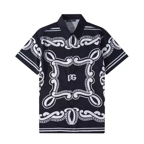 Dolce &amp; Gabbana D&amp;G Shirts Short Sleeved For Men #1322747 $32.00 USD, Wholesale Replica Dolce &amp; Gabbana D&amp;G Shirts