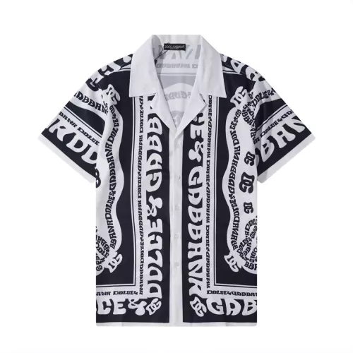 Dolce &amp; Gabbana D&amp;G Shirts Short Sleeved For Men #1322748 $32.00 USD, Wholesale Replica Dolce &amp; Gabbana D&amp;G Shirts