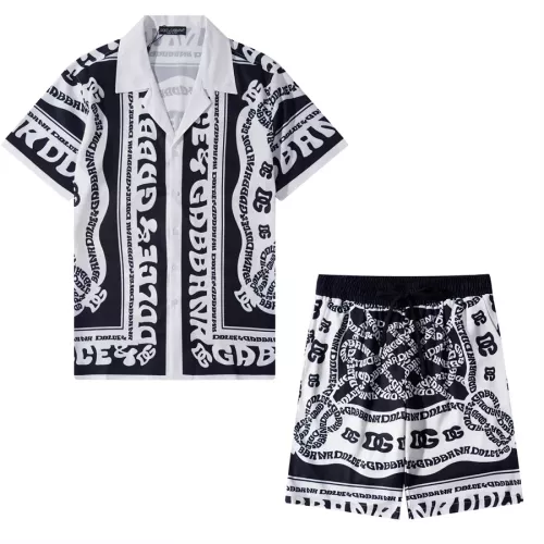 Dolce &amp; Gabbana D&amp;G Tracksuits Short Sleeved For Men #1322817 $52.00 USD, Wholesale Replica Dolce &amp; Gabbana D&amp;G Tracksuits