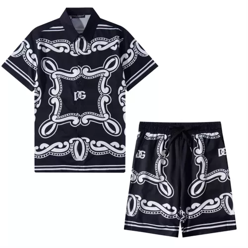 Dolce &amp; Gabbana D&amp;G Tracksuits Short Sleeved For Men #1322818 $52.00 USD, Wholesale Replica Dolce &amp; Gabbana D&amp;G Tracksuits