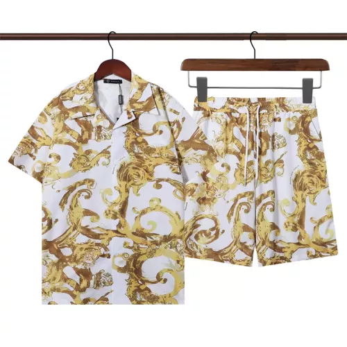 Versace Tracksuits Short Sleeved For Men #1322822 $52.00 USD, Wholesale Replica Versace Tracksuits