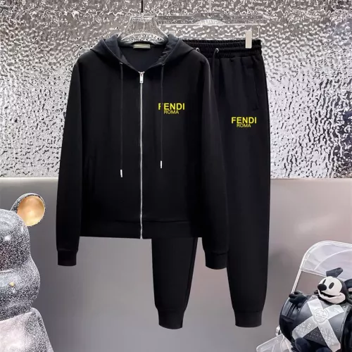 Fendi Tracksuits Long Sleeved For Men #1322917 $96.00 USD, Wholesale Replica Fendi Tracksuits