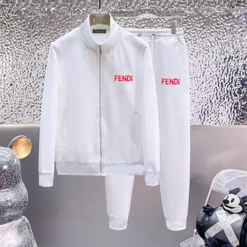 Fendi Tracksuits Long Sleeved For Men #1322918 $96.00 USD, Wholesale Replica Fendi Tracksuits