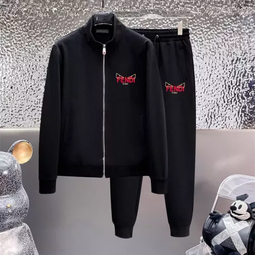 Fendi Tracksuits Long Sleeved For Men #1322919 $96.00 USD, Wholesale Replica Fendi Tracksuits
