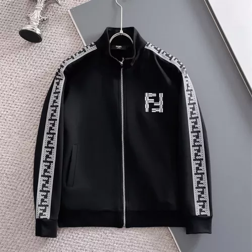 Replica Fendi Tracksuits Long Sleeved For Men #1322923 $96.00 USD for Wholesale