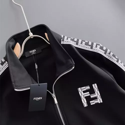 Replica Fendi Tracksuits Long Sleeved For Men #1322923 $96.00 USD for Wholesale