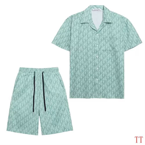 Christian Dior Tracksuits Short Sleeved For Men #1322937 $52.00 USD, Wholesale Replica Christian Dior Tracksuits