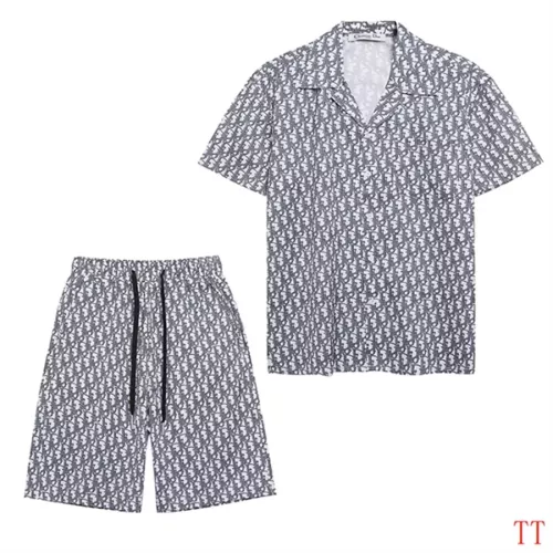 Christian Dior Tracksuits Short Sleeved For Men #1322939 $52.00 USD, Wholesale Replica Christian Dior Tracksuits