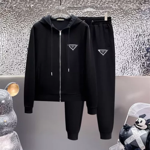 Prada Tracksuits Long Sleeved For Men #1323010 $96.00 USD, Wholesale Replica Prada Tracksuits
