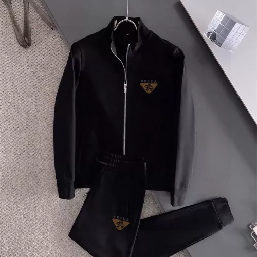 Prada Tracksuits Long Sleeved For Men #1323026 $96.00 USD, Wholesale Replica Prada Tracksuits