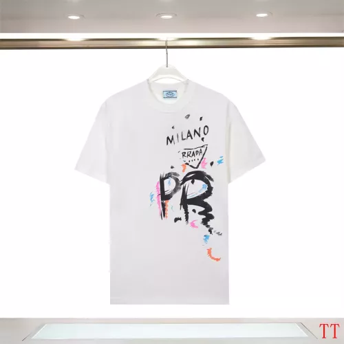 Prada T-Shirts Short Sleeved For Unisex #1323149 $32.00 USD, Wholesale Replica Prada T-Shirts