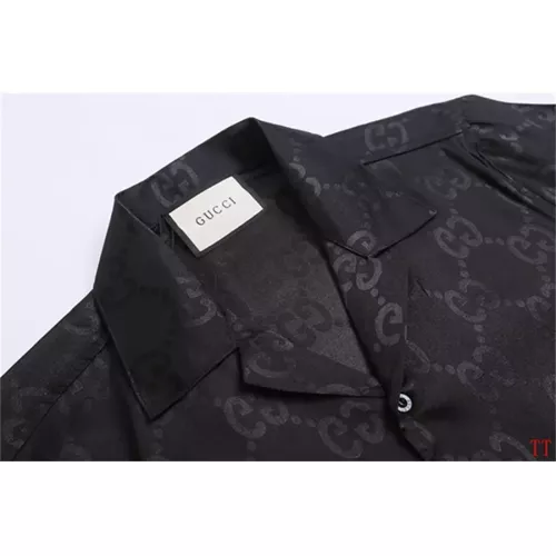Replica Gucci Shirts Short Sleeved For Men #1323163 $39.00 USD for Wholesale