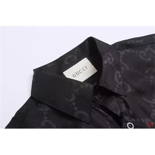 Replica Gucci Shirts Long Sleeved For Men #1323164 $42.00 USD for Wholesale
