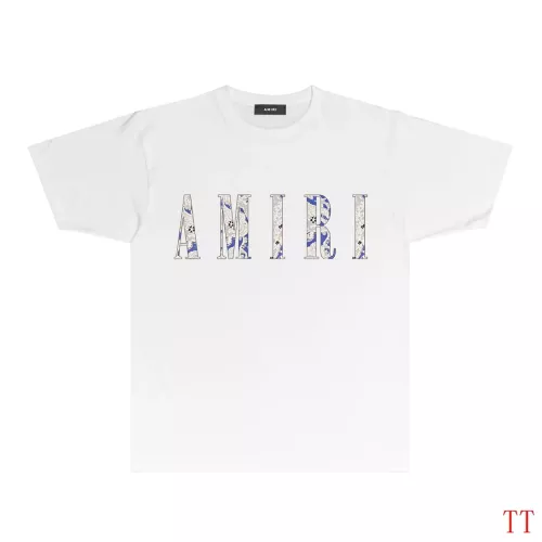 Amiri T-Shirts Short Sleeved For Unisex #1323187 $32.00 USD, Wholesale Replica Amiri T-Shirts