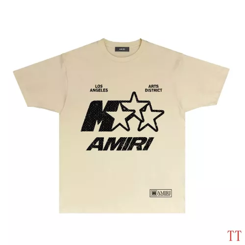 Amiri T-Shirts Short Sleeved For Unisex #1323229 $32.00 USD, Wholesale Replica Amiri T-Shirts