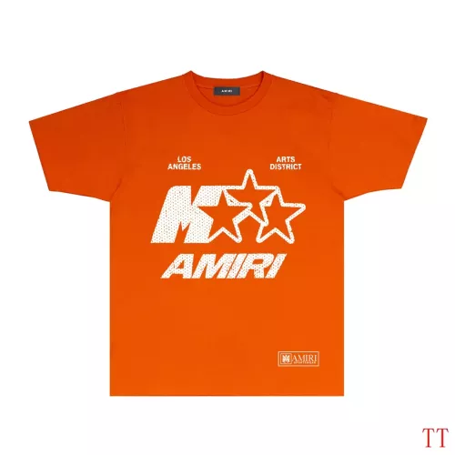 Amiri T-Shirts Short Sleeved For Unisex #1323236 $32.00 USD, Wholesale Replica Amiri T-Shirts