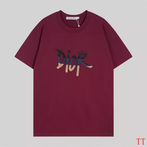 Christian Dior T-Shirts Short Sleeved For Unisex #1323240 $32.00 USD, Wholesale Replica Christian Dior T-Shirts