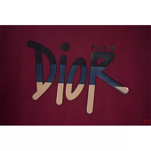 Replica Christian Dior T-Shirts Short Sleeved For Unisex #1323240 $32.00 USD for Wholesale
