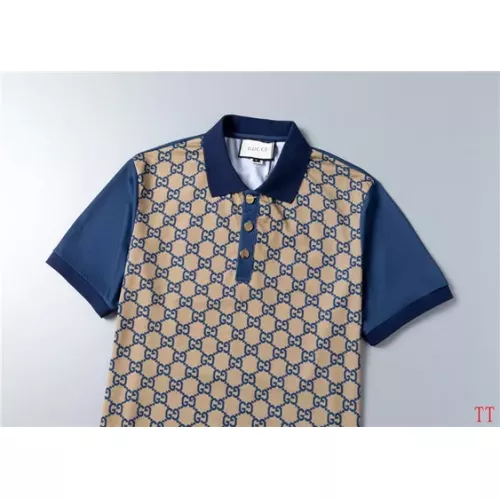 Replica Gucci T-Shirts Short Sleeved For Men #1323345 $45.00 USD for Wholesale