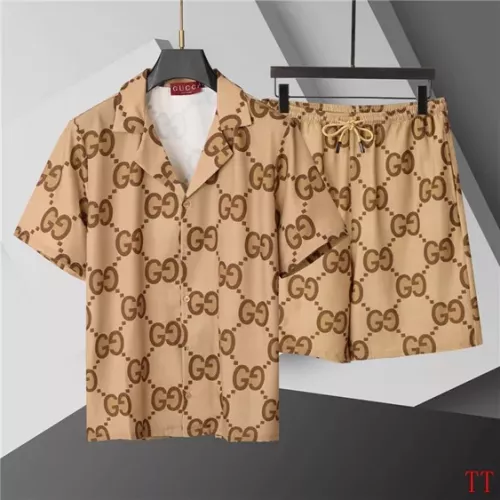 Gucci Tracksuits Short Sleeved For Men #1323346 $60.00 USD, Wholesale Replica Gucci Tracksuits