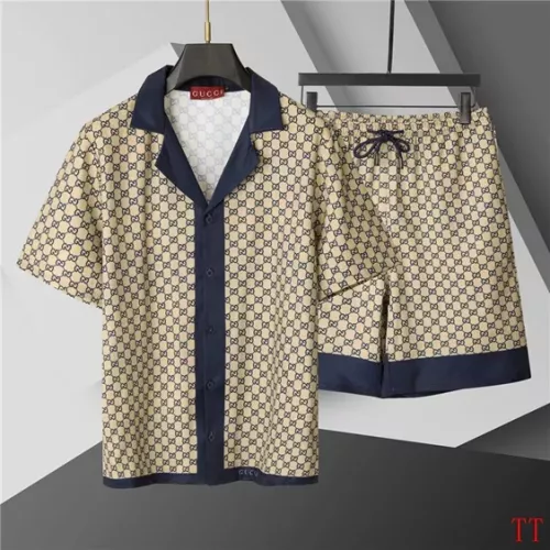 Gucci Tracksuits Short Sleeved For Men #1323347 $60.00 USD, Wholesale Replica Gucci Tracksuits