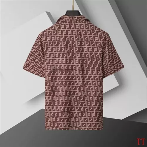 Replica Fendi Tracksuits Short Sleeved For Men #1323348 $60.00 USD for Wholesale